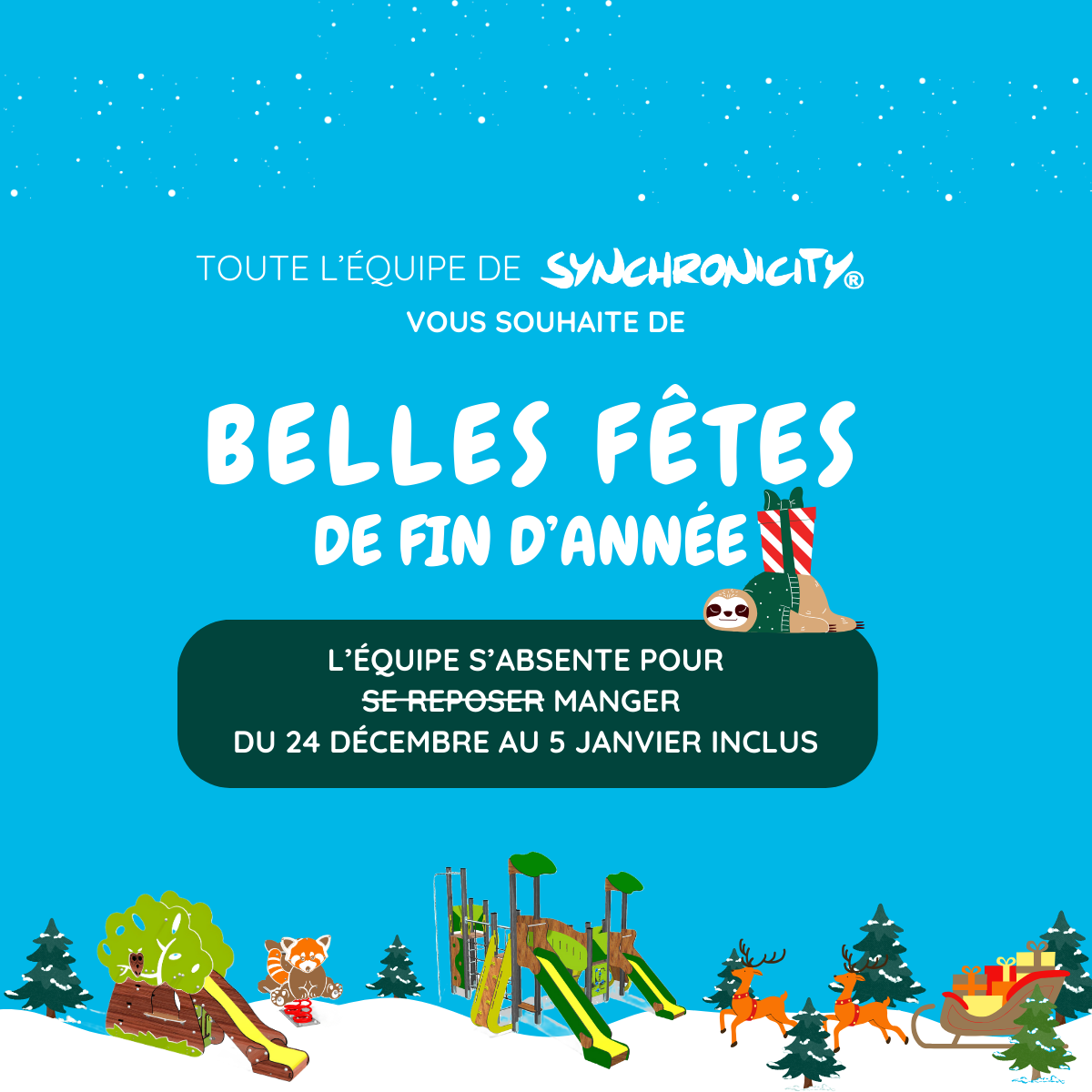 Fetes fin année synchronicity 2025