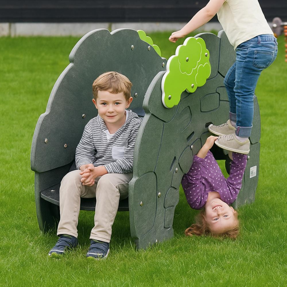 petit pont en plastique recyclé - Cabane