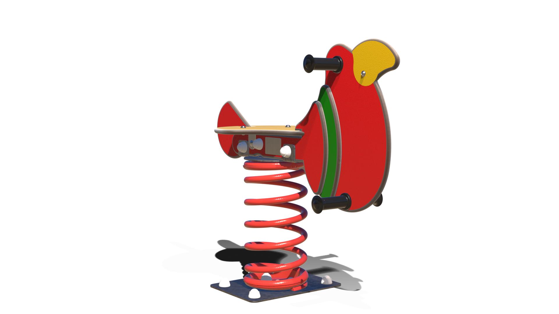 RAR_Ara -perroquet-jeu-ressort-visuel3D-recto