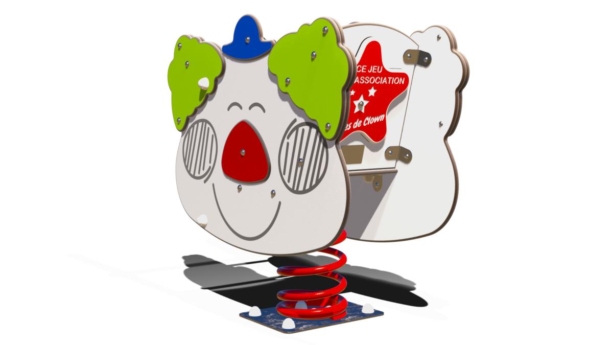 Rjc Jumpy Clown Verso jeu ressort rêves de clown