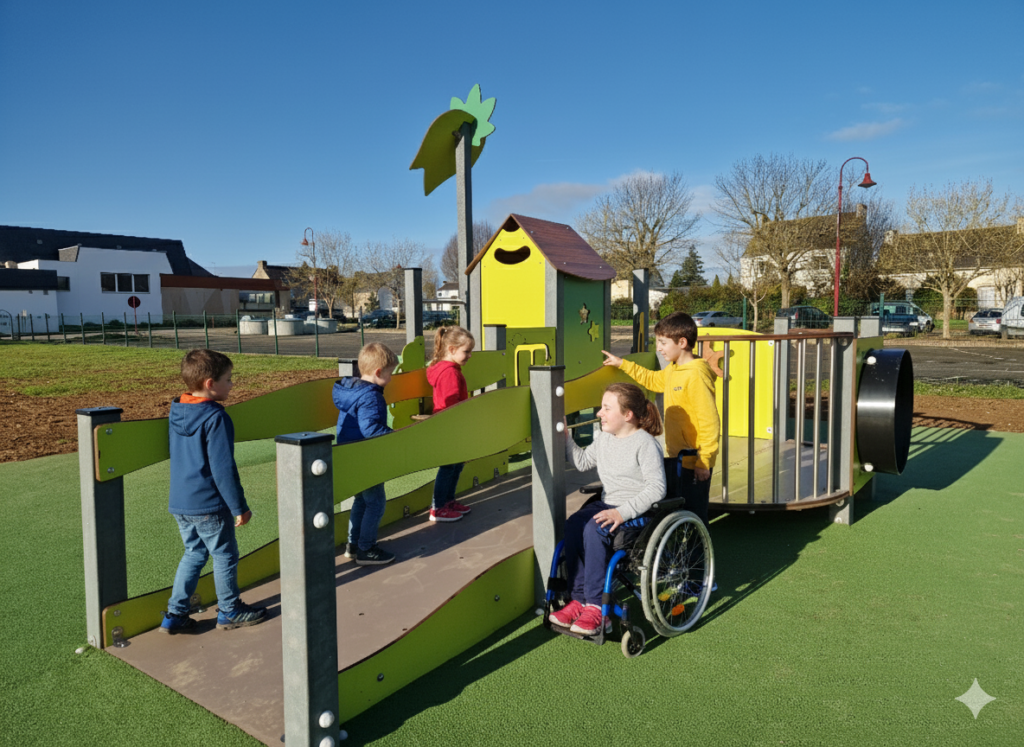 aire-de-jeux-pour-tous-pmr-inclusivité-rampe-acces