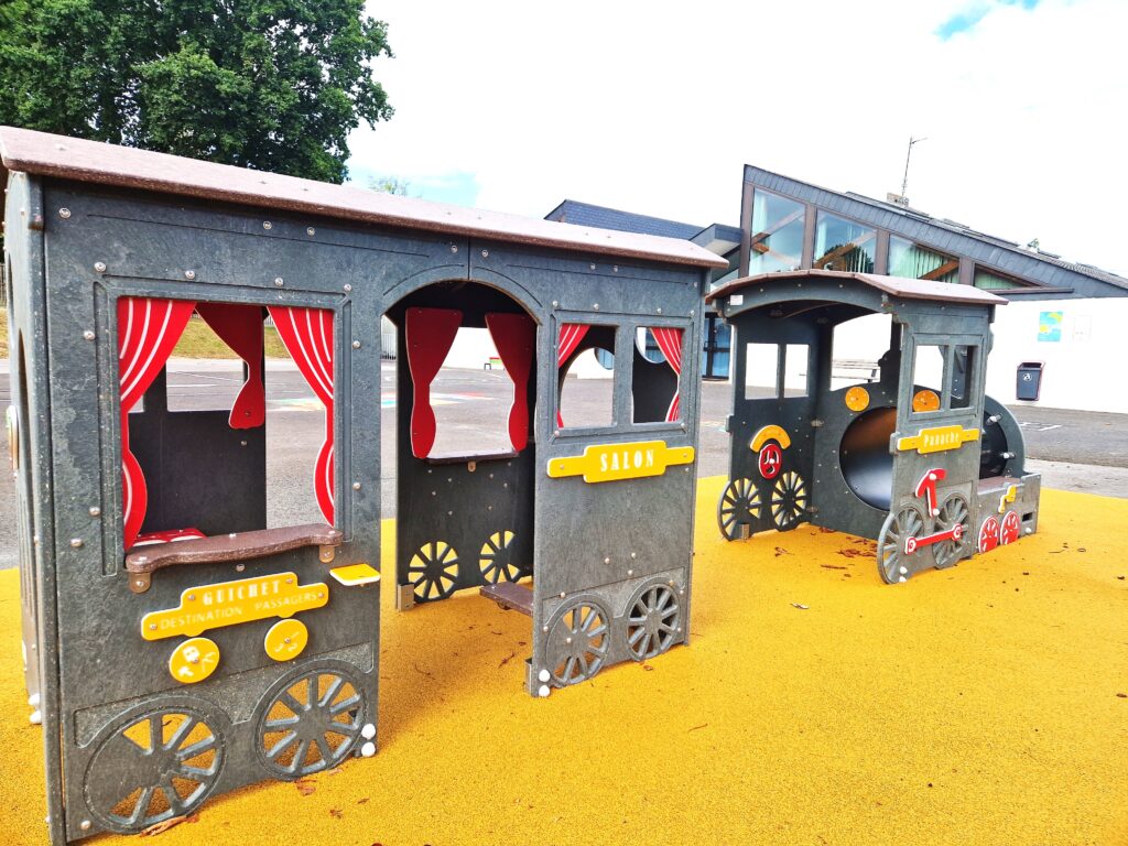 Panache Express Train Recyclé Plastique Recyclable