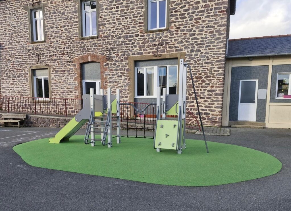 Eko154 Eko154 Structure Jeux Grimpe Escalier Mur De Grimpe Echelle Corde Pont Glisse Toboggan Mat Pompier Filets Pleumeleuc 35 Pa Hpl Urban Photo 2