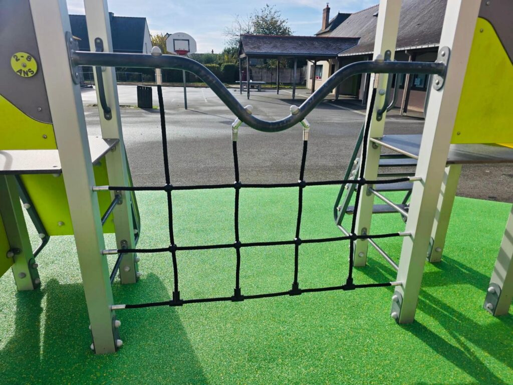 Eko154 Eko154 Structure Jeux Grimpe Escalier Mur De Grimpe Echelle Corde Pont Glisse Toboggan Mat Pompier Filets Pleumeleuc 35 Pa Hpl Urban Photo 3