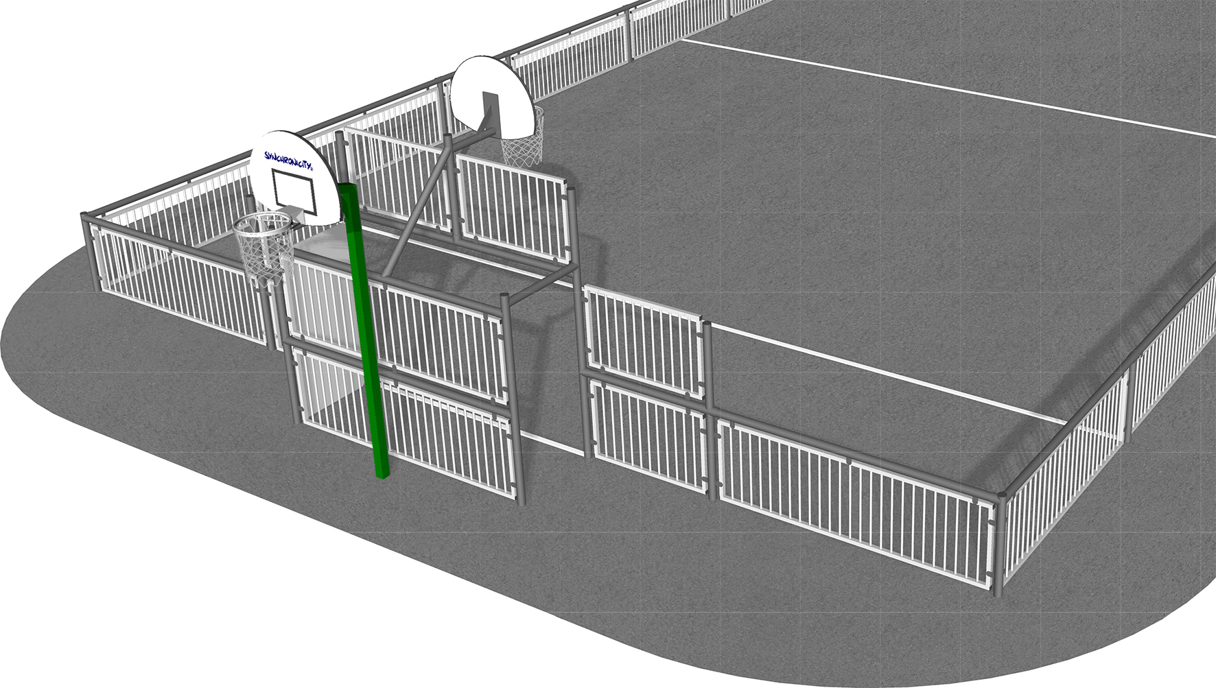 Panier basket extérieur