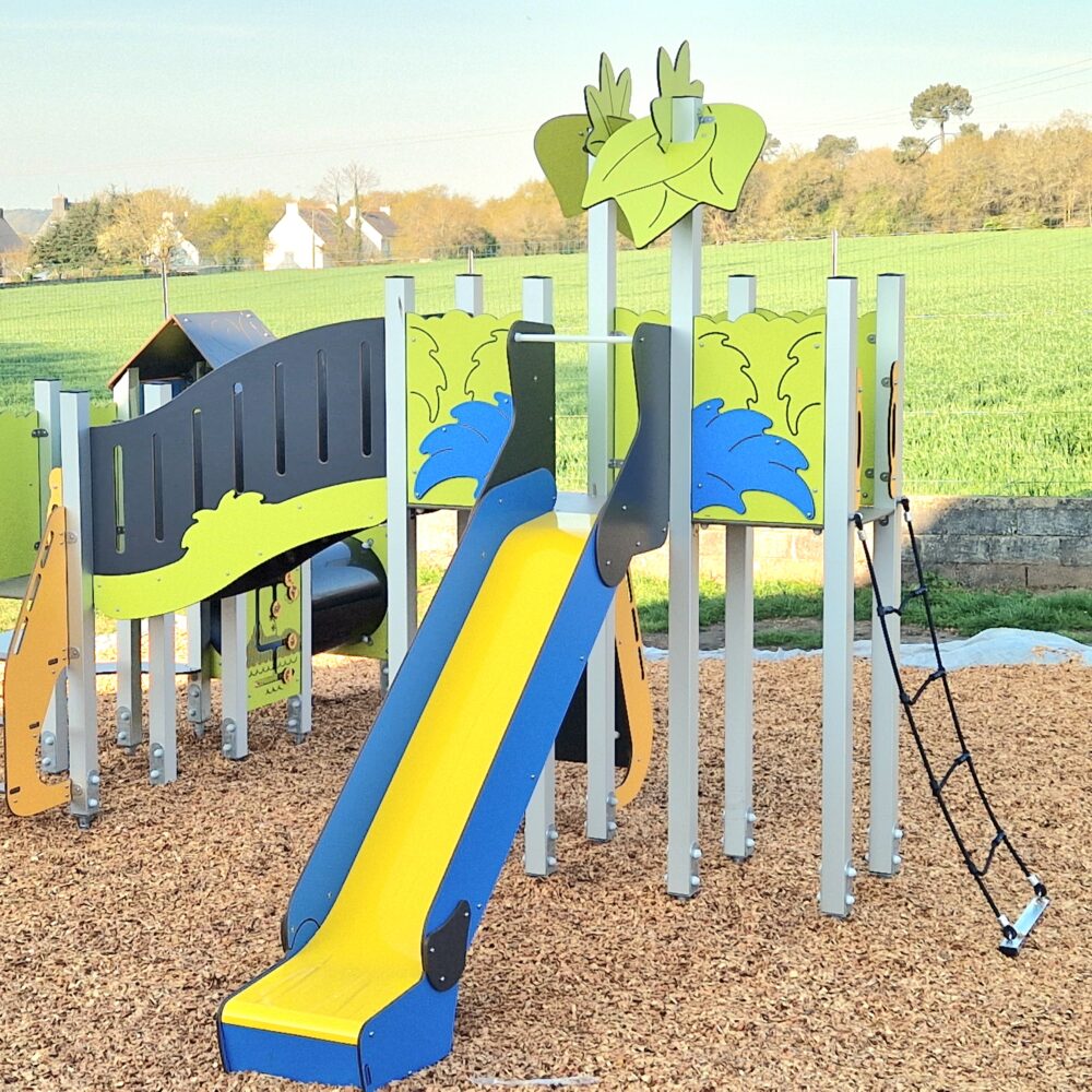 2 Kks 1123 Tam Tam Poteaux Aluminium Et Hpl école Notre Dame De Lourdes Inzinzac Lochrist 56