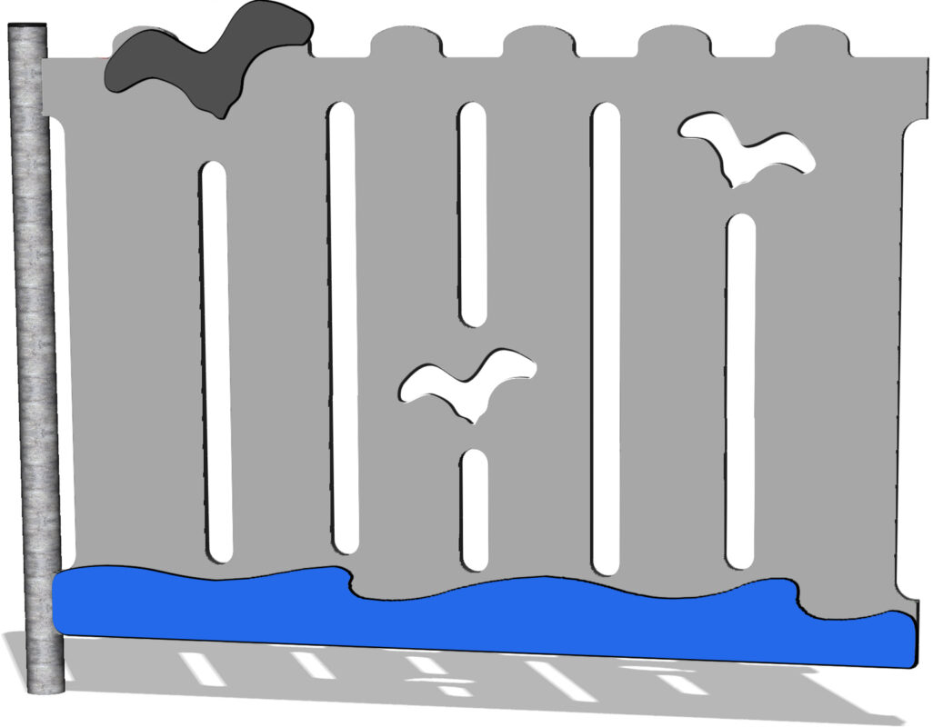 ACC-2-Clôture-ciel-aire-jeux-enfants-parcs-écoles-oiseau-bleu