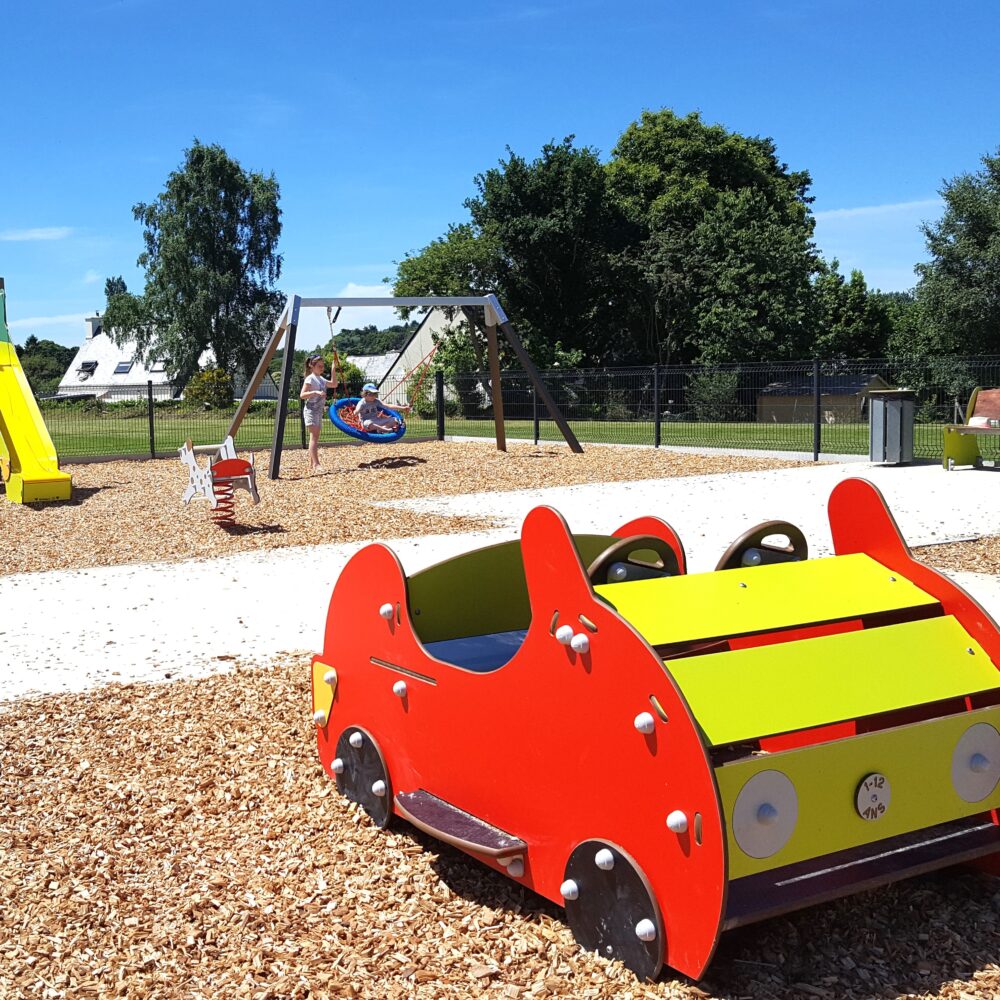 Aire Dejeux Sol Copeaux Mac Roadster Voiture