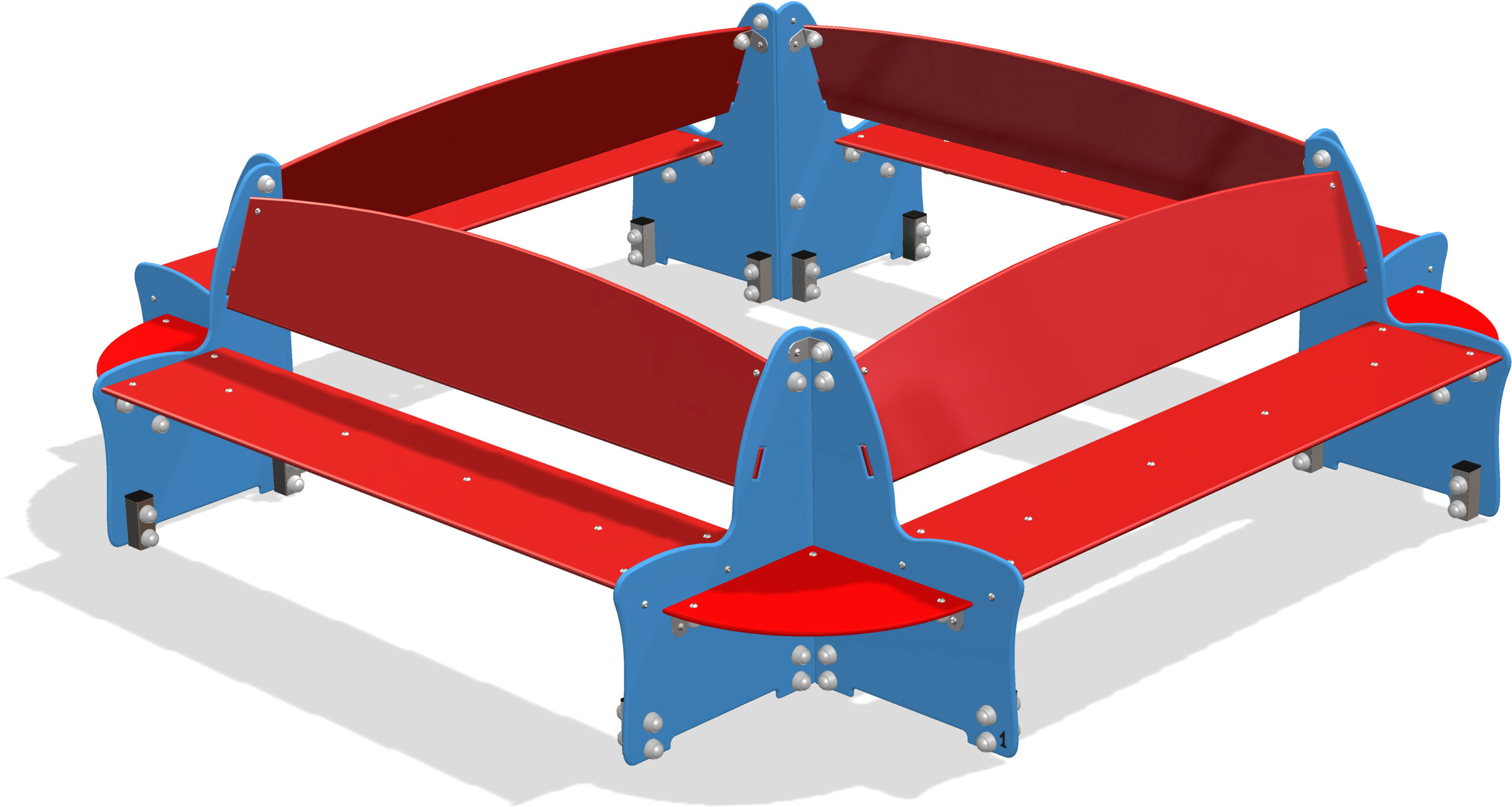 Amb 4fm Banc Enfant Tour D'arbre Moyen