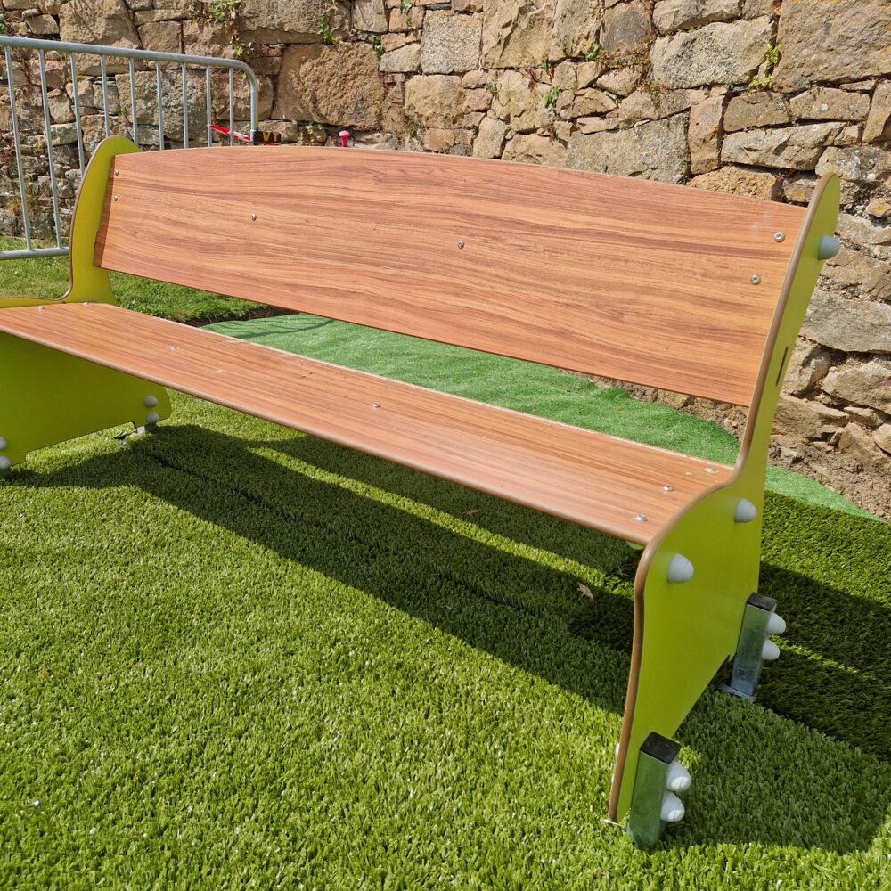 Amb Xl Banc Adulte Mobilier Banc Aire De Jeux Accompagnant Surveillant Hpl .jpg