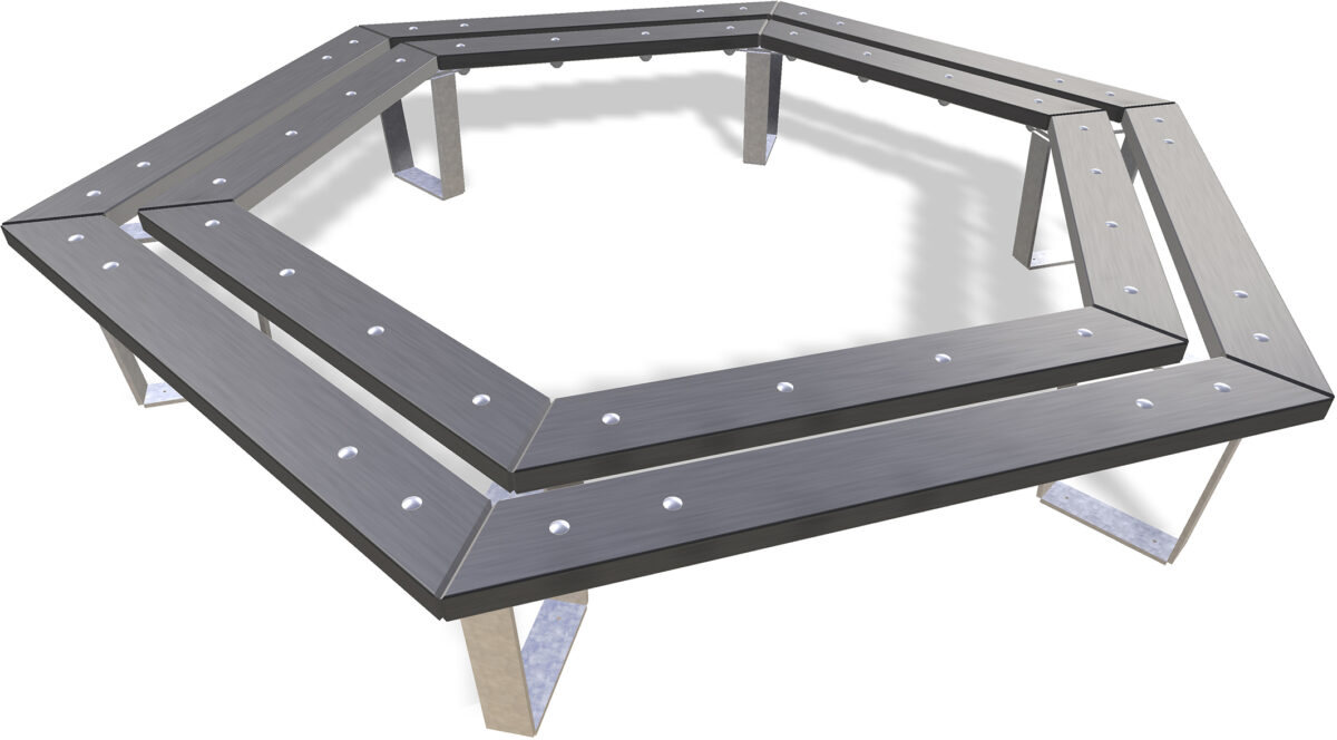 Amgh Banc Grillon Hexagonal