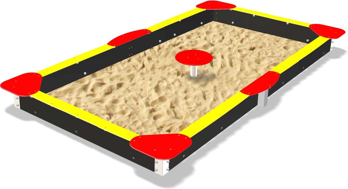 Asr Bac à Sable Ria 4m X 2m.