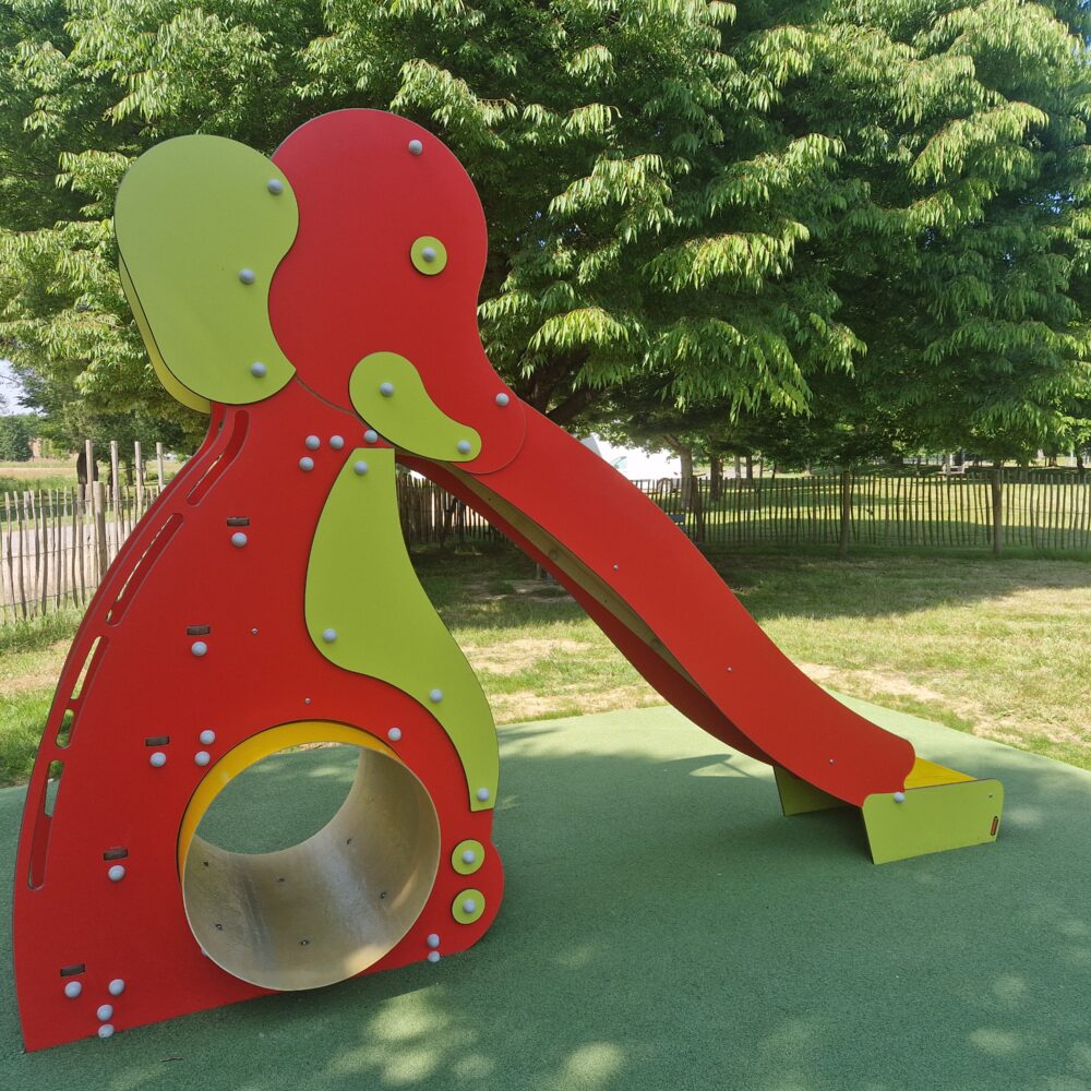 TJB Jumbo Toboggan Glisse Elephant Savane Tunnel Grimpe Leverger 35 (1)