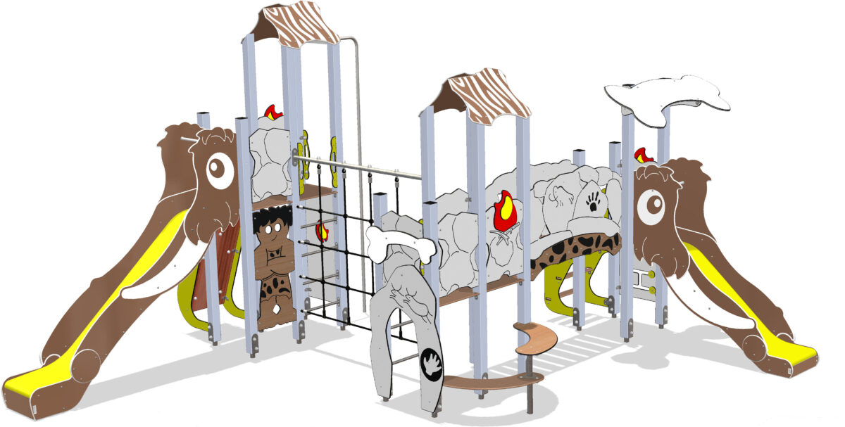 Kks 1378-structure-plein-aire-jeux-mammouth-prehistoire-age-de-glace-visuel3d- Recto