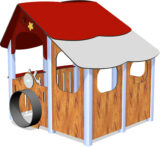 CAbane-maisonnette-aire-de-jeux-collectivité-Kks 1397 Recto-Cagibi-visuel-3D-Verso