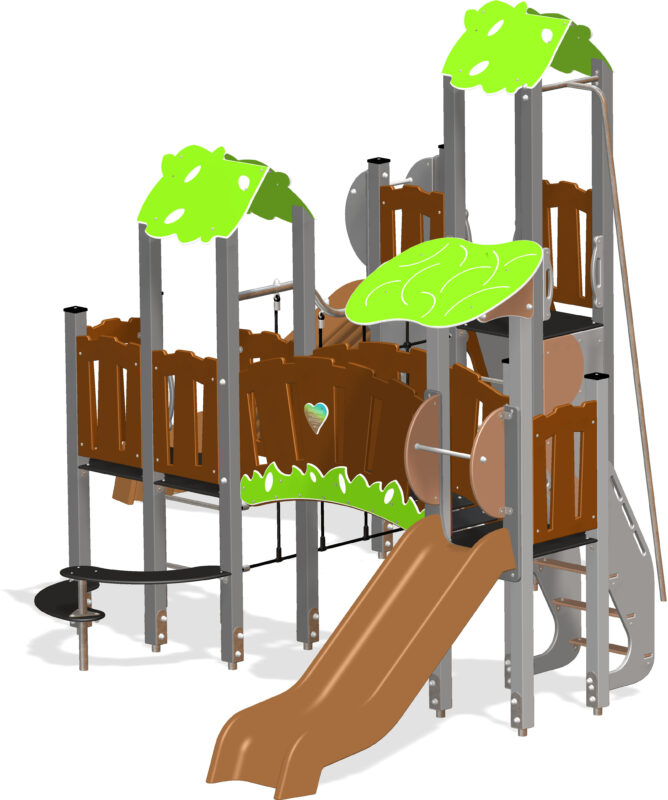 LGI-structure-multifonctions-plastique-recyclé-AGEC-recyclable-visuel3D- Guirlande Recto