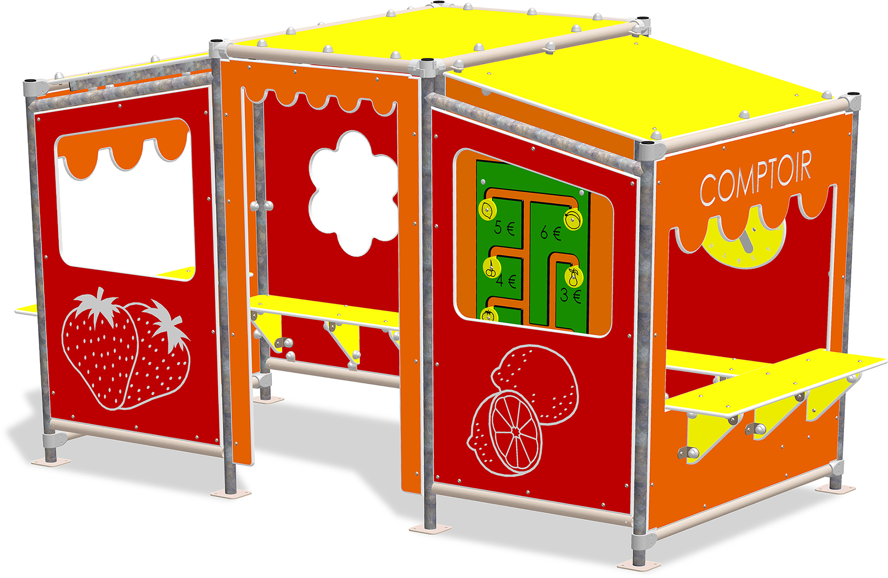 CABANE-jeux-extérieur-enfants-Mct Citronelle-visuel3D