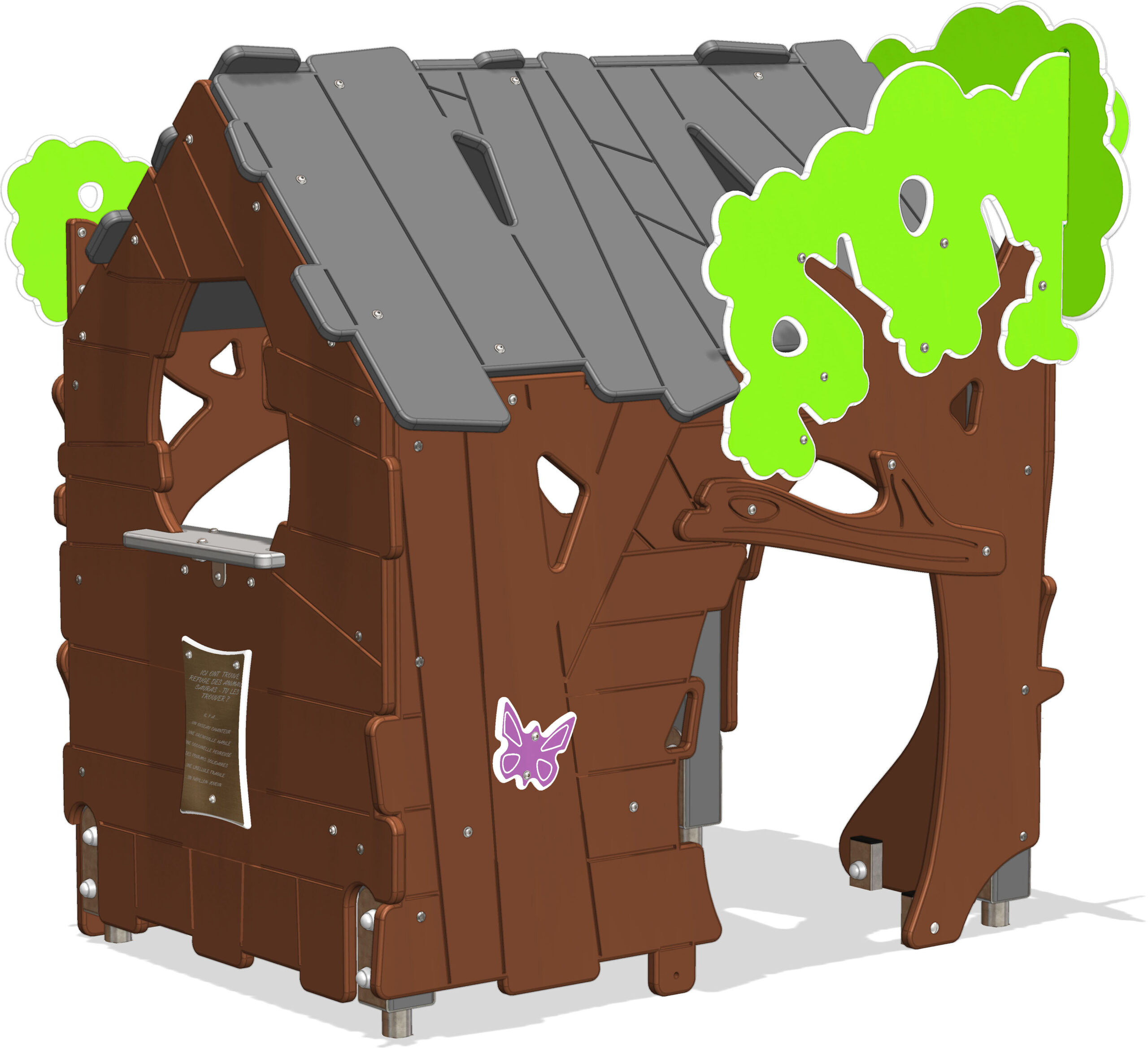 Mkc Kabane Cachée Verso