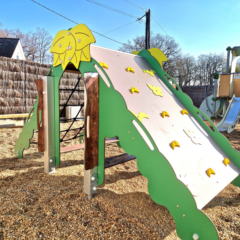 Mkh Akro Branche Cordage Filet Grimpe Mur Escalade Prise Cabane Vert 2 12ans (2)