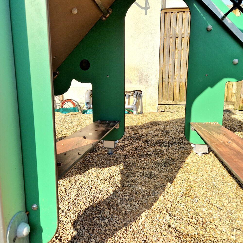 Mkh Akro Branche Cordage Filet Grimpe Mur Escalade Prise Cabane Vert 2 12ans-photo-zoom