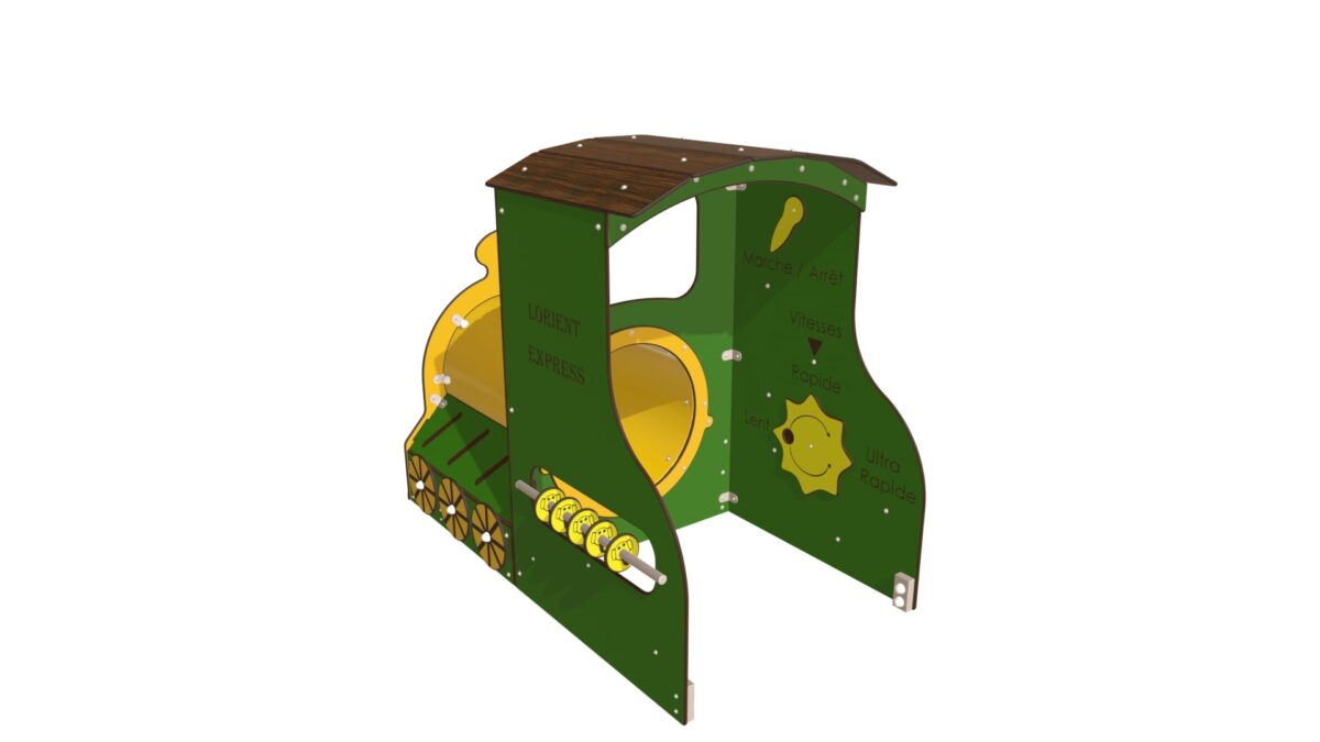 MLE-TRAIN-locomotive-vert-jaune-Lorient Express-visuel3D-Natura