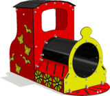 MLE-TRAIN-locomotive-rouge-jaune-Lorient Express-visuel3D-recto3