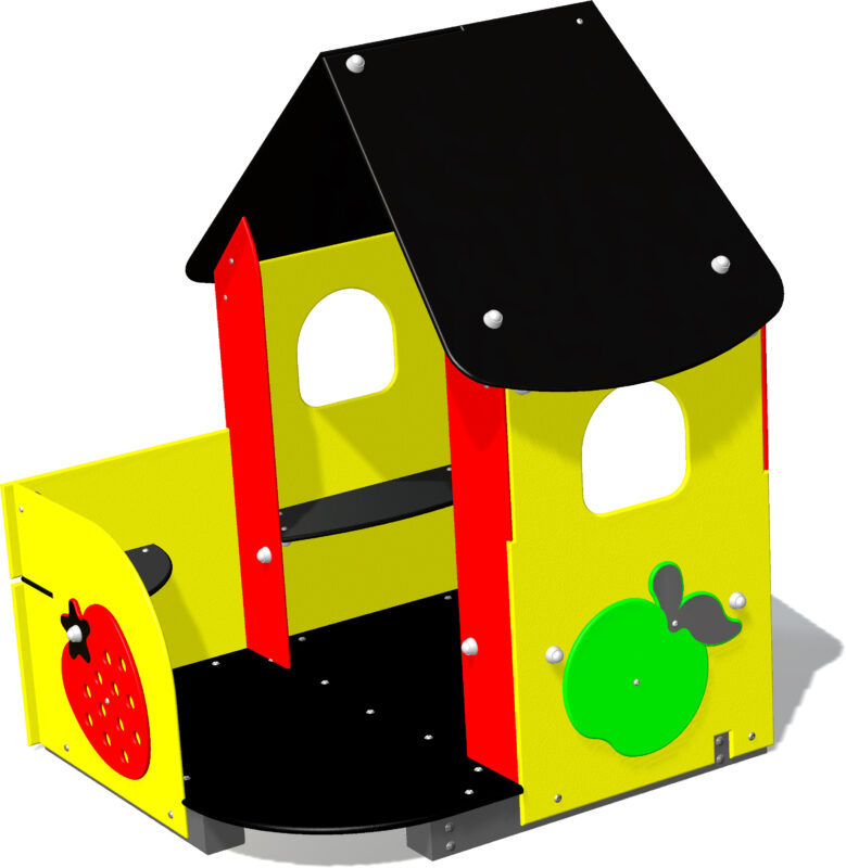 Maisonnette-ferme-pomme-fruits-aire-de-jeu-collectivité-Mmf Ferme Recto