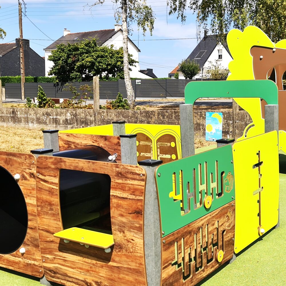 Mre La Recré Cabane Creche Maternelle Hpl Natura Pmr