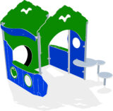 Cabane-maisonnette-Mtt Triton-Verso-vue-ensemble-visuel3D