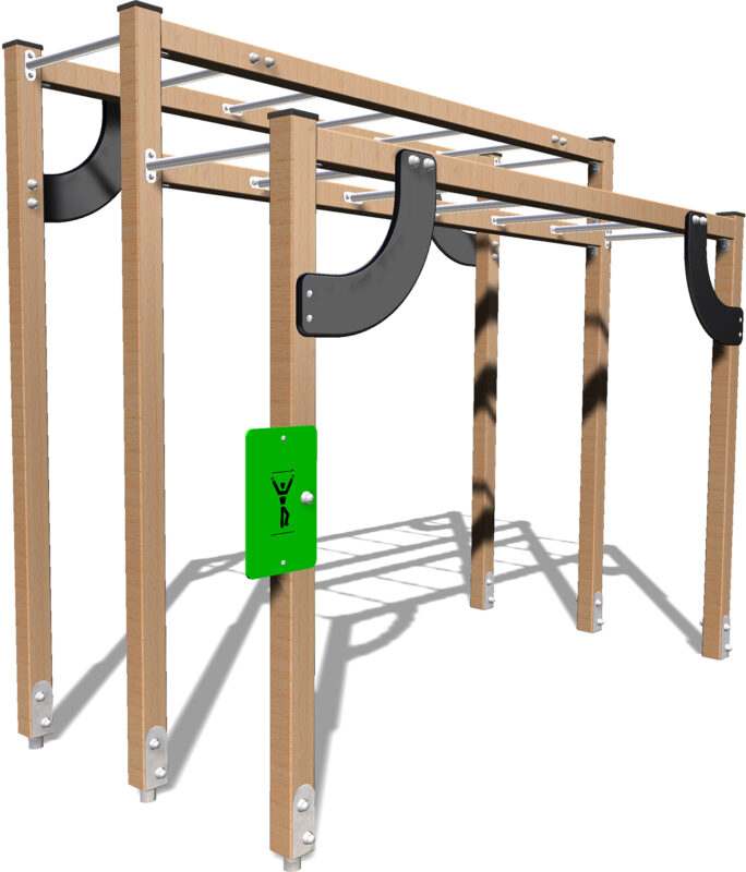 Pb9 Espalier 2 Hauteurs Bois