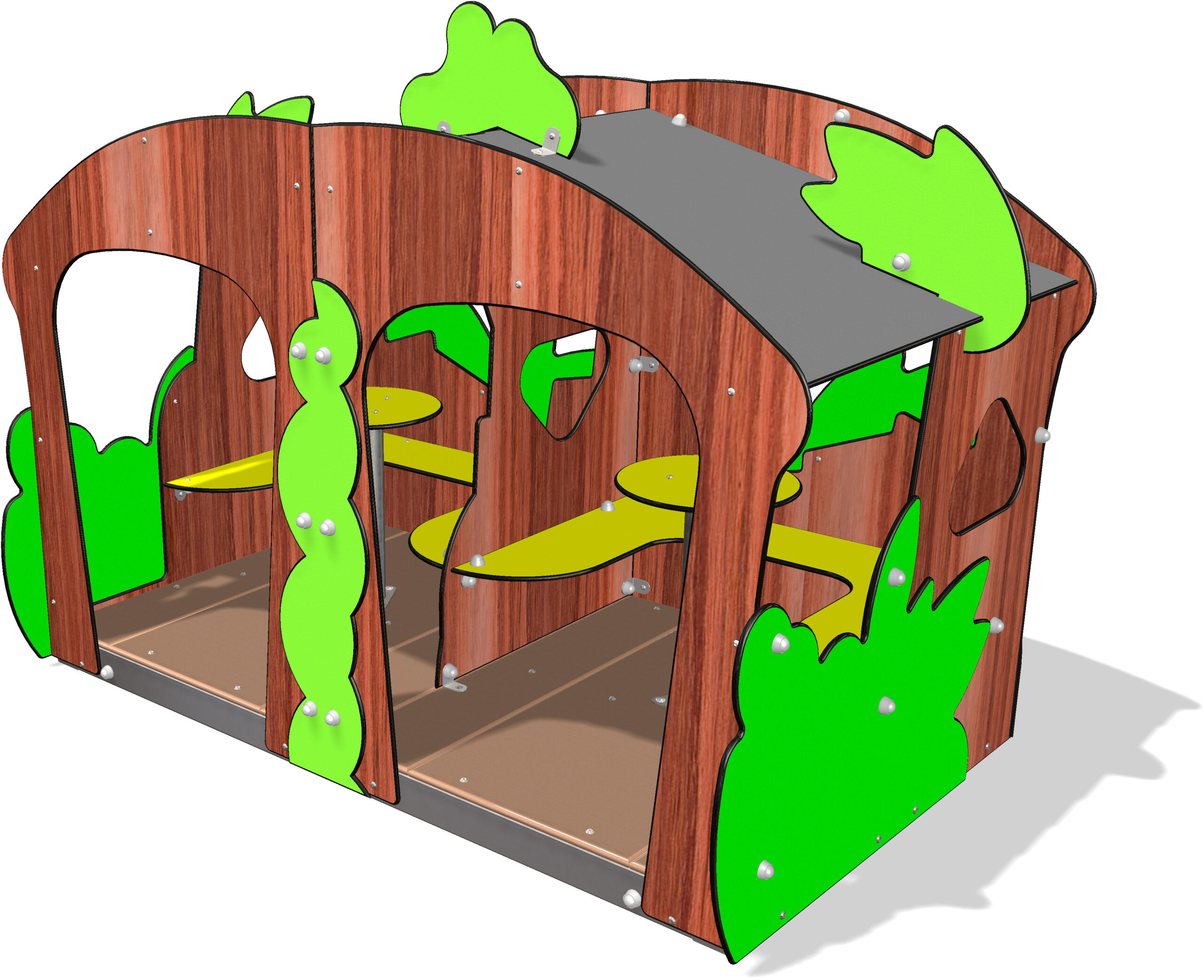 Cabane-maisonnette-enfant-jeu-Pob-Robinson visuel-3D Verso