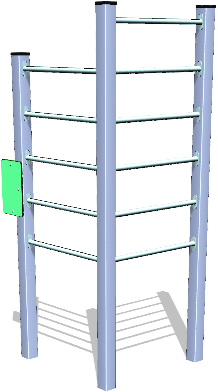Pr2 Espalier D'étirement De La Colonne Vertébrale Potoalu Nat