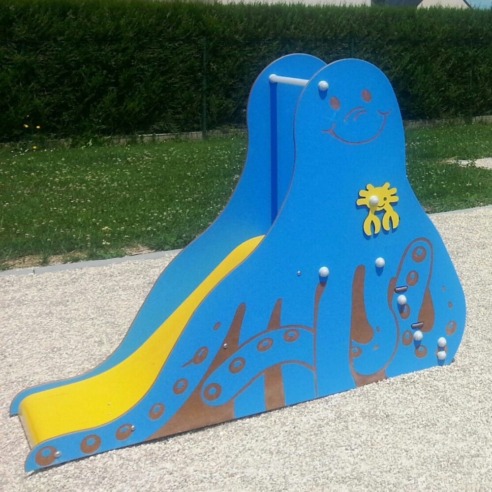 Ptu Poulpe Toboggan Toboggan Mer Marin Glisser Creche Petite Enfance Yffiniac 22 Photo .jpg