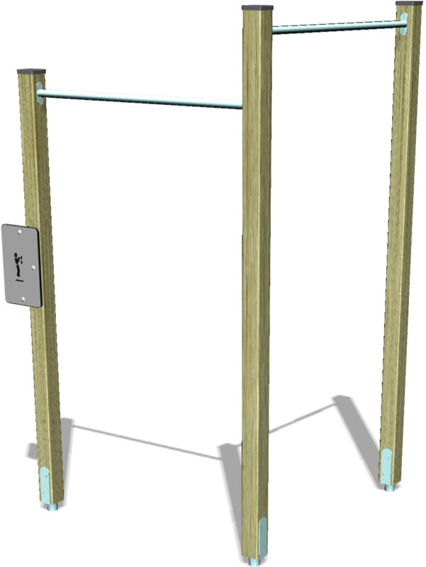 Pw3 Barre De Tractions Bois