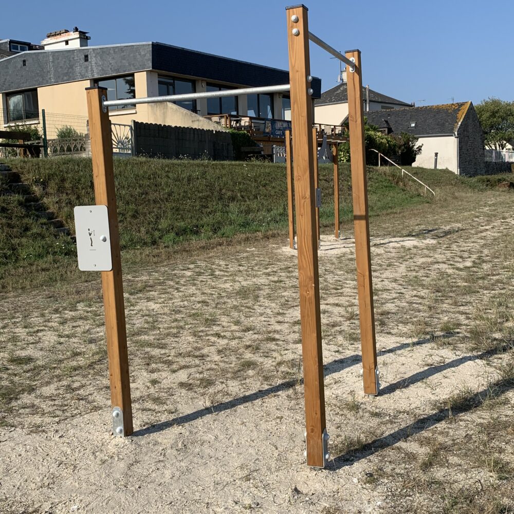 Pw3 Barres Traction Parcours Sante Traction Pronation Supination Echelle Australienne Musculation Vivier Sur Mer