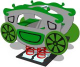 Rka Karosse Gris Vert