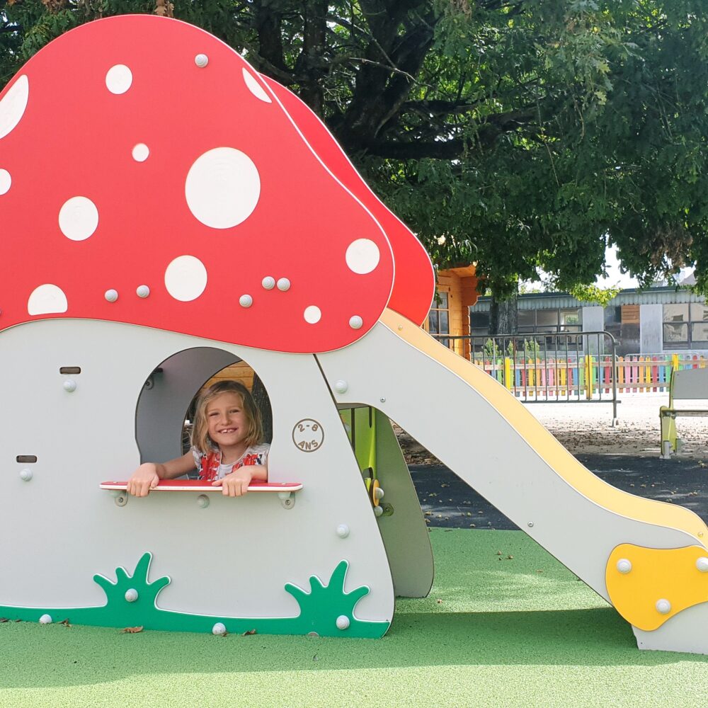 JEU DE GLISSAGE-TCP-Champy-Toboggan-cabane-2 École Gabrielle Deshayes Auray 56