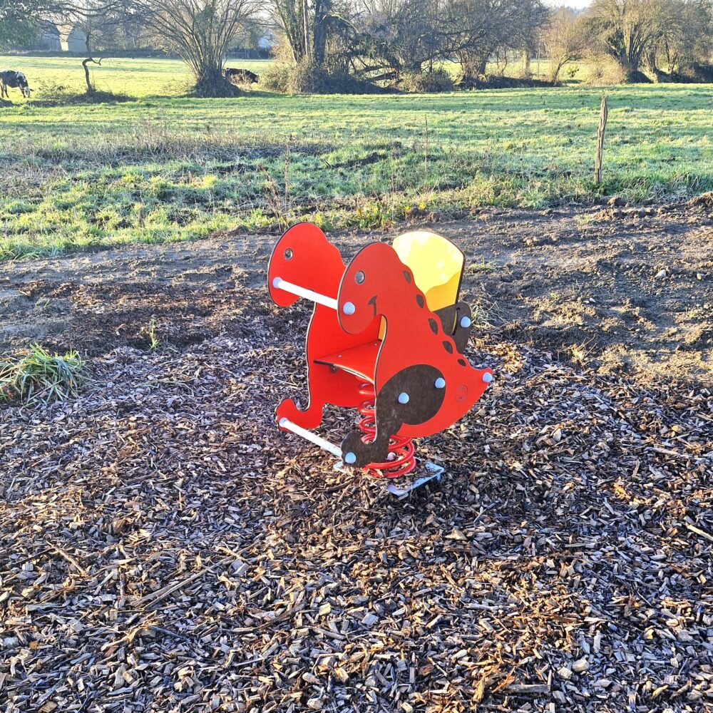 Rtx Pmr T Rex Ressort Jeu A Bascule Sainte Suzanne Sur Vire 50 Hpl Photo