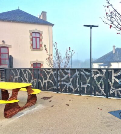 Fronton Multisports Et Du Mobilier Pour Les Enfants De L’École Primaire Publique De Querrien (29) 7