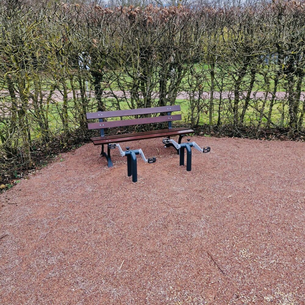 M21 Double Pedalier Fitness Fitness Musculation Jambes Sport Soliers 14 Metal Photo