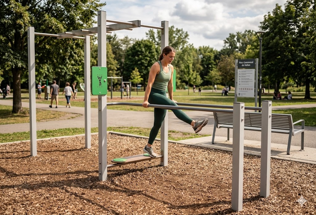 Parcours Santé Sportonik Sport Exterieur Parc Commune