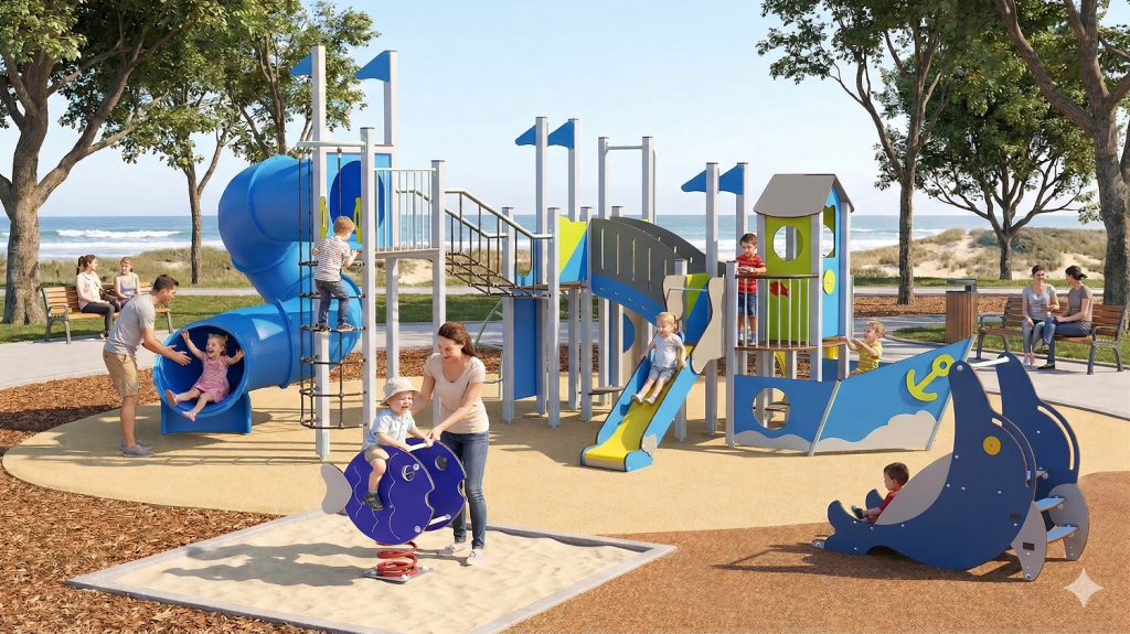 Aire De Jeu Univers Mer Océan Synchronicty Web