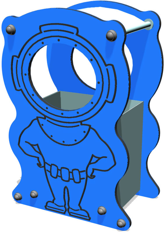 Aps Poubelle Scaphandrier