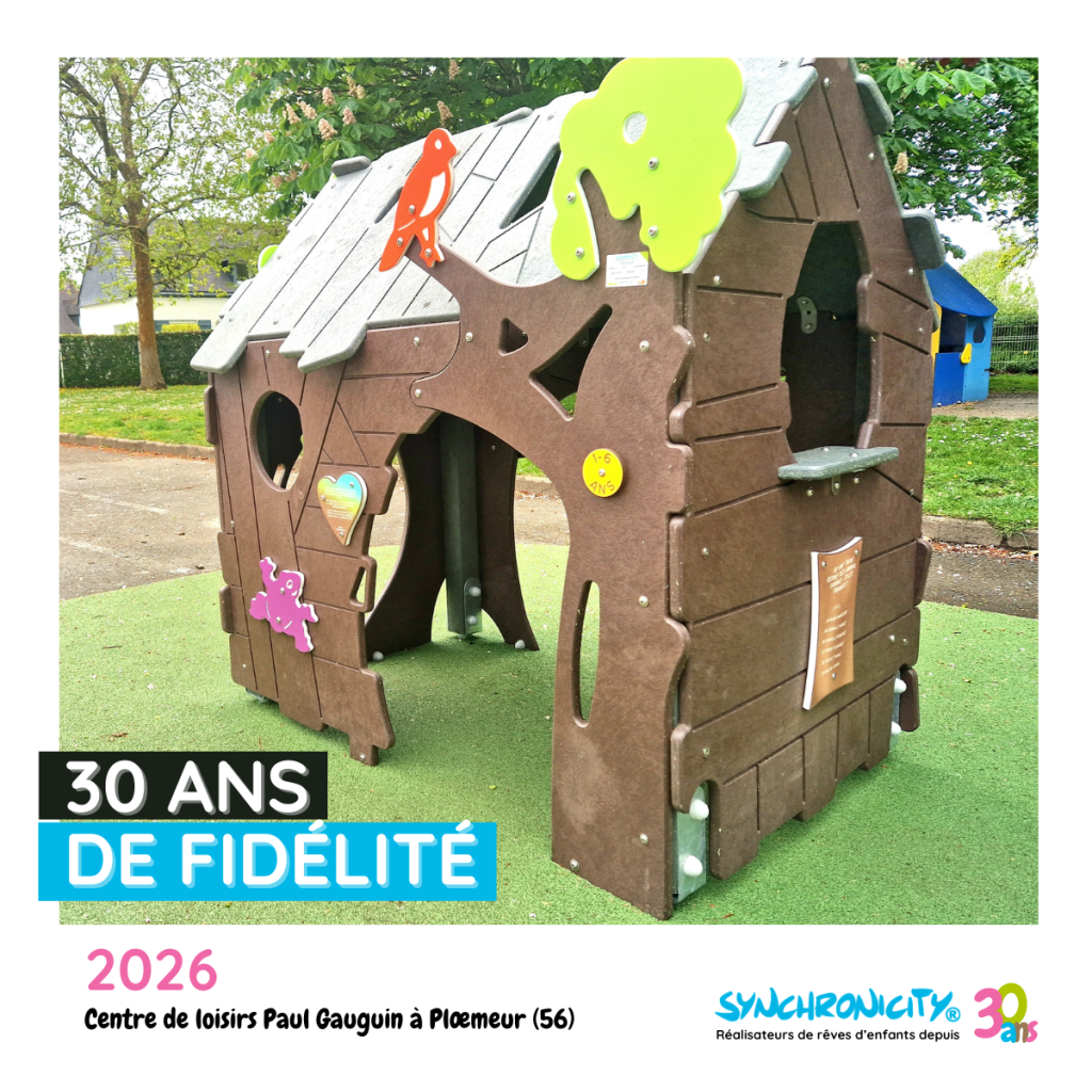 Structure de jeux recyclée Morbihan 2026