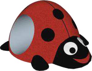 Coccinelle Tunnel 3d