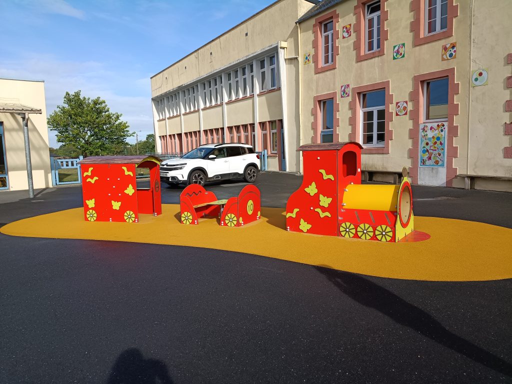 Mpe Hpl Train Cabane Petit Express 20enfants 1 12ans Ecole Plabennec(29)