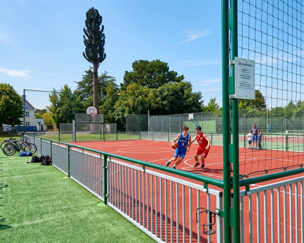 Stadium Arena City stade Mairie Parc handball foot volley sport collectif